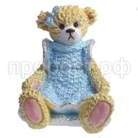 мишка в голубом