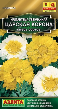 Аэлита Хризантема махровая Царская корона 0,2г 