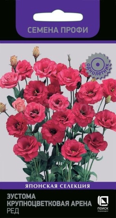 Поиск Эустома крупноцветковая Арена Ред 5шт