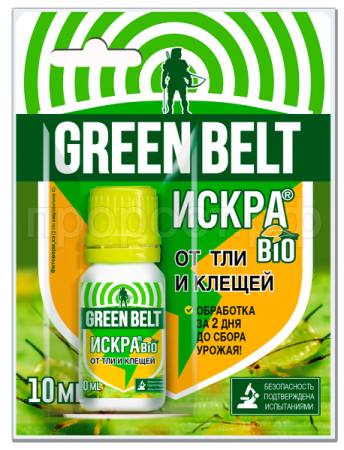 Искра БИО 10мл флакон Грин Бэлт 120шт/24шт арт 01-214/01-0825
