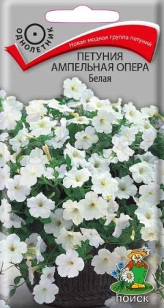 Поиск Петуния ампельная Опера Белая 5шт