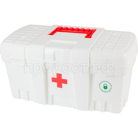 Контейнер Аптечка Keeplex Family 6л большой белый с защелками KL3756 /20шт/ПР