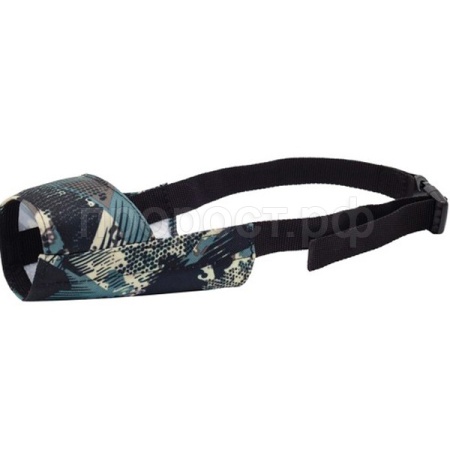 Намордник нейлон №0 принтованый черный/13040000-07/Каскад