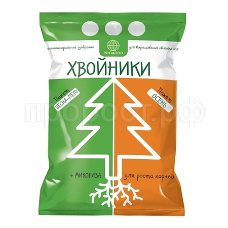 PROAGRO Хвойники ОМУ 6кг Весна-лето+ОСЕНЬ+Микориза 4шт 