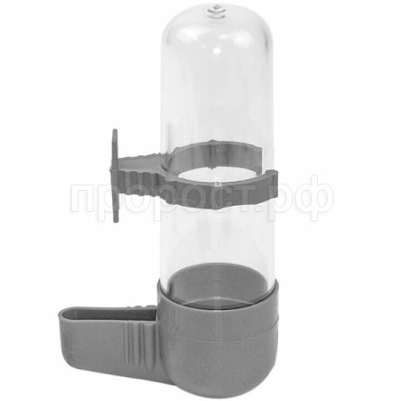 Поилка д/птиц круглая Евро 75мл серая/5059/Дарэлл Поилка д/птиц круглая Евро 75мл серая/5059/Дарэлл