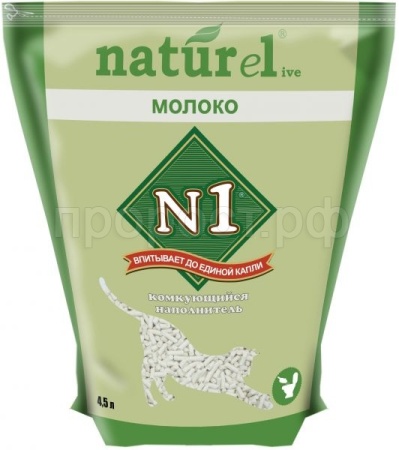Наполнитель Барсик №1 Naturel Молоко комкующийся 4,5л Наполнитель Барсик №1 Naturel Молоко комкующийся 4,5л