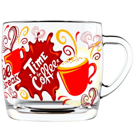Кружка Кофенечка 300мл /2134-Д /12шт/ДК