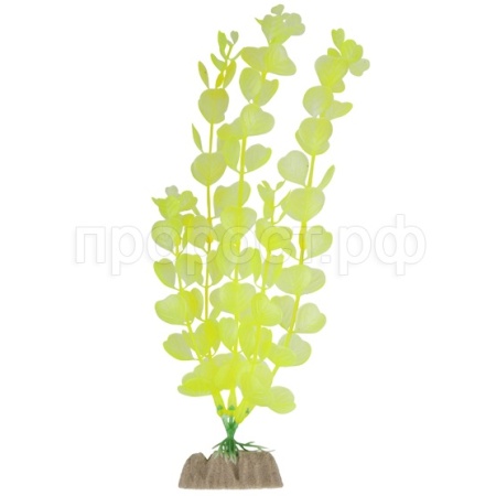 Растение светящееся GloFish желтое L 20см/77373