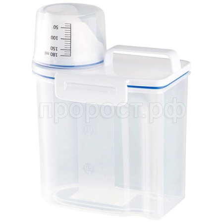 Банка д/сыпуч. прод. 1,6л с мерным стаканом 108306 //Mallony