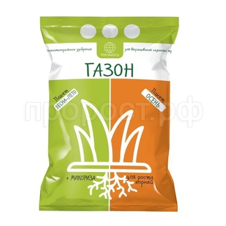 PROAGRO Газон ОМУ 10кг Весна-лето+ОСЕНЬ+Микориза