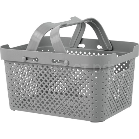 Корзина д/хранения STOCKHOLM 5л серый шторм PT5004 /8шт/ПТ