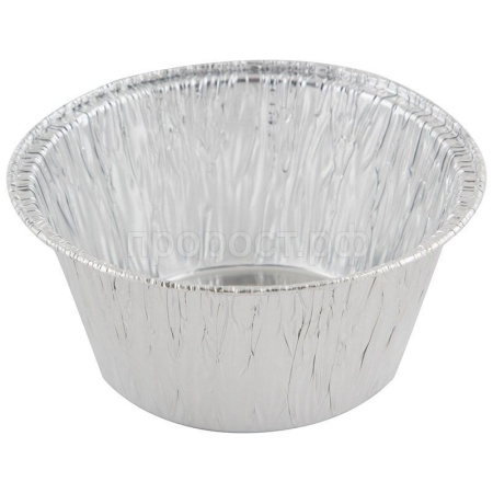 Форма д/выпечки 7,8*7,8*3,7см из фольги круглая однораз. LAMINA /50шт/006044