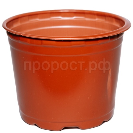 Рассадник 0,5л Д10М терракот 10*8см /1920шт/РС