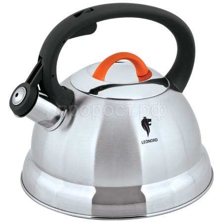 Чайник 2,3л Freundlich-3001QS со свистком, нерж.сталь, капс.дно/6шт/002803/Mallony