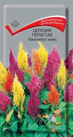 Поиск Целозия перистая Лиллипут микс 0,1гр