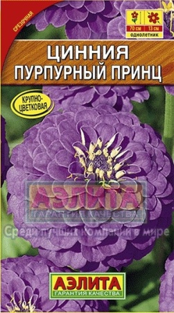 Аэлита Цинния Пурпурный принц 0,3г