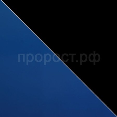 Фон для аквариума двухсторонний синий/черный 40см*15м/BACKGROUND 006