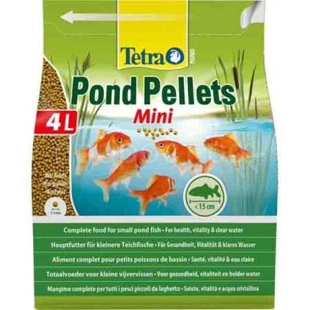 Корм для рыб Tetra Pond Pellets Small 4л шарики для прудовых рыб/169807