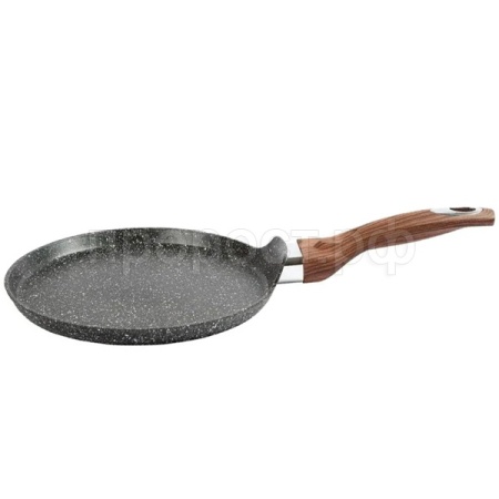 R-188025 Сковорода блинная литая D25 с антипр. покр. индук. дно серый гранит /12шт/ Маруся   R-188025 Сковорода блинная литая D25 с антипр. покр. индук. дно серый гранит /12шт/ Маруся