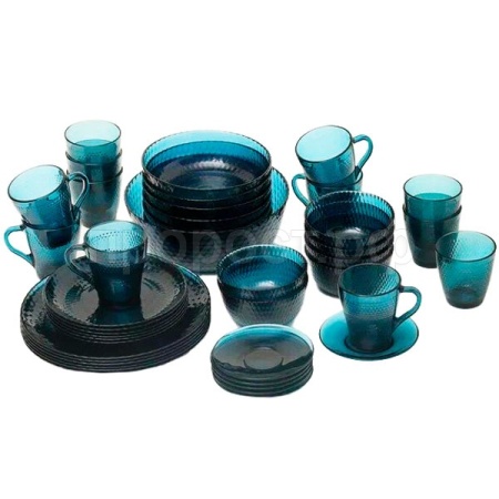 Набор столовый "ИДИЛЛИЯ ЛОНДОН ТАПАЗ" 43 предметов /О0326 / LUMINARC