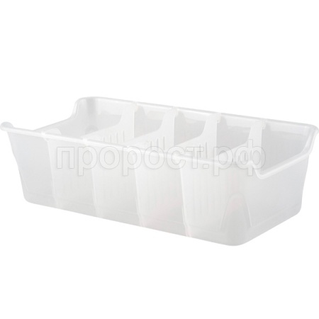 Органайзер д/специй 28*14,3*8см Sugar&S Honey со съемными перегородками прозрачный SE1110ПР /10шт/ПР Органайзер д/специй 28*14,3*8см Sugar&S Honey со съемными перегородками прозрачный SE1110ПР /10шт/ПР