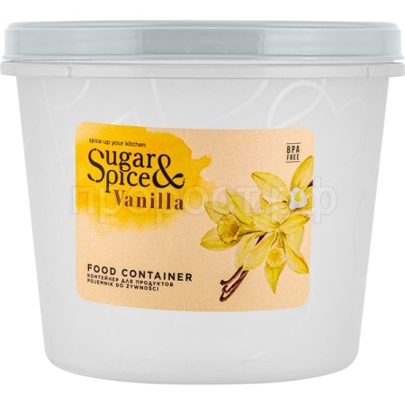 Емкость д/прод. 0,7л Vanilla с завинч. крышкой трюфель SE1888 /18шт/ПР 