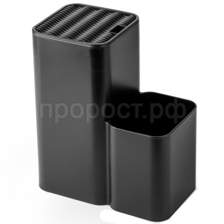 Подставка д/ножей и столовых приборов черный М9081 /8шт/Альтерн