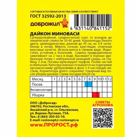 Дайкон Миноваси 1г Дайкон Миноваси 1г