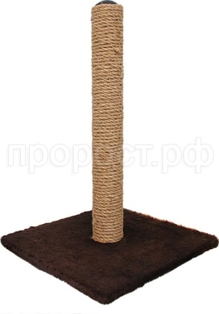 Когтеточка Столбик Standard джут корич. большая 35*35*50см  УЮТ  Когтеточка Столбик Standard джут корич. большая 35*35*50см  УЮТ