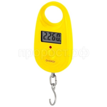 Безмен ENERGY электронный  BEZ-150 желтый 25 кг