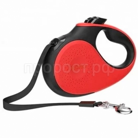 Рулетка автоматическая 5м на 50кг черно-красная/Х1545/ЗР