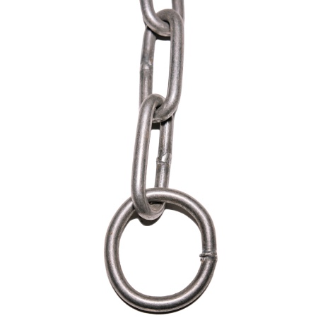 Цепь для привязи с ошейником КРС/МРС №6 длиннозвенная