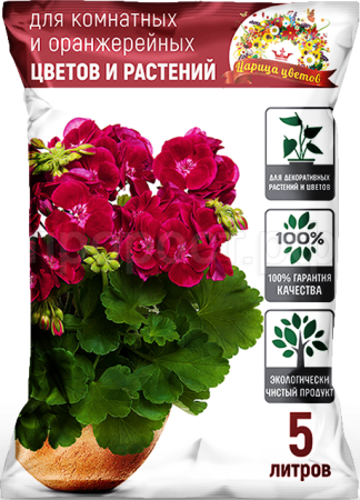 Грунт Царица Цветов для комнатных цветов 5л Грунт Царица Цветов для комнатных цветов 5л
