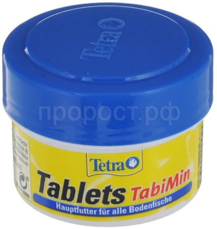 Корм для рыб Tetra Tablets TabiMin банка 58 таблеток для донных рыб