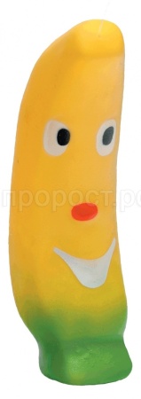 Игрушка для собак Банан виниловый закрытый 15см для крупных,средних пород/ISJ2018/ЗР