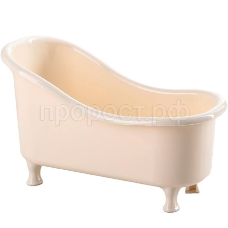 Подставка Ванночка 11*24*14см слоновая кость М2218  