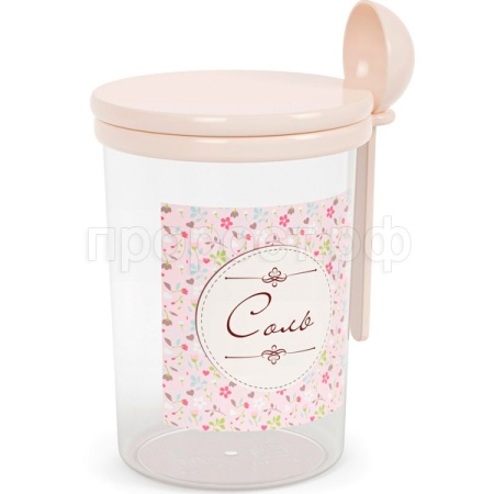 Емкость д/соли Ассорти 1л М1716 /10шт/ Альтерн