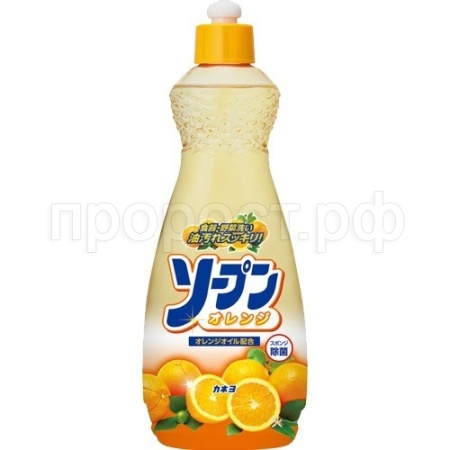 Моющее ср-во д/посуды Kaneyo 600мл Сладкий Апельсин