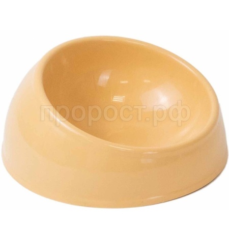Миска пластик ZooM Сфера малая бежевая 11см/2221/Дарэлл