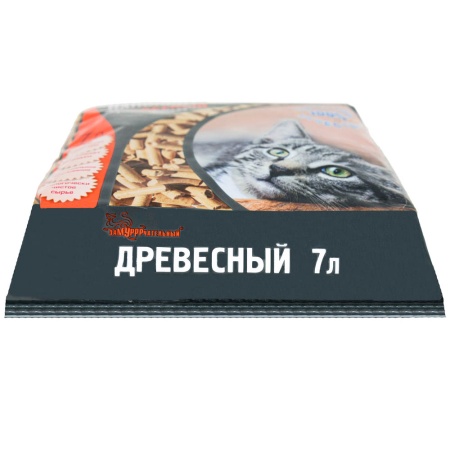 Наполнитель ЗаМУРРРчательный 7л ДРЕВЕСНЫЙ/5шт/260шт ПРЕМИУМ