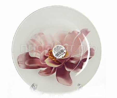 Тарелка десертная УОТЕР ЛИЛИ 195мм 10327/23 /12шт/Pasabahce 