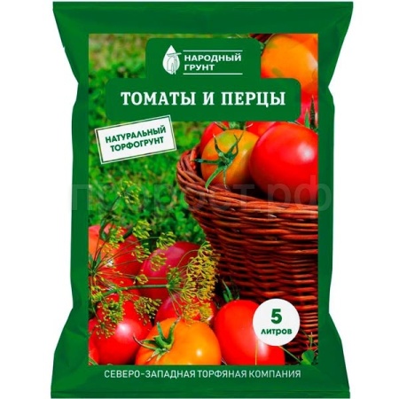 Грунт Томаты,перец 5л Народный грунт