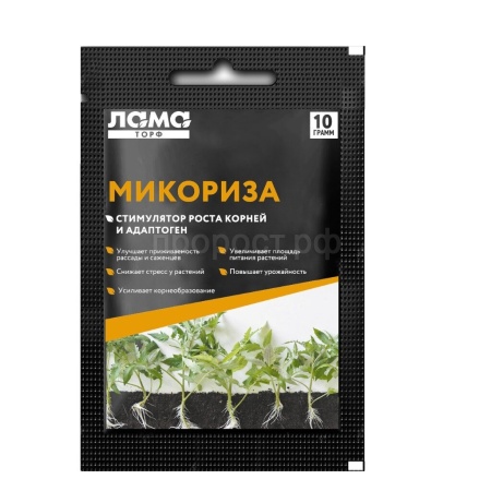 Микориза 10гр Лама Торф  Микориза 10гр Лама Торф