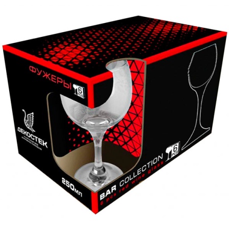 Набор фужеров Винчик (6шт) 250мл 1711-Д /2шт/ДК