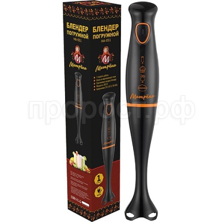 Блендер МАТРЕНА 300Вт погружной 1 скорость (измельчитель) МА-051/12шт/007264