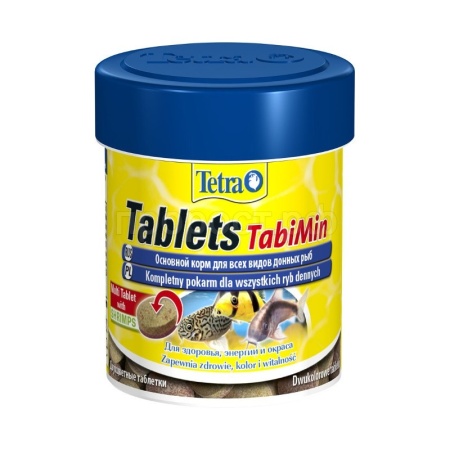 Корм для рыб Tetra Tablets TabiMin банка 120 таблеток для донных рыб