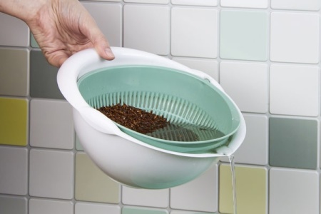 Дуршлаг 1,7л с миской ягодный М1129