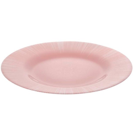 Тарелка обеденная Фокус 260мм розовый 2цв. 10328/73 /12шт/Pasabahce 
