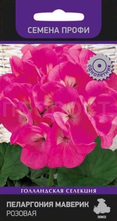 Поиск Комн. Пеларгония Маверик розовая 5шт