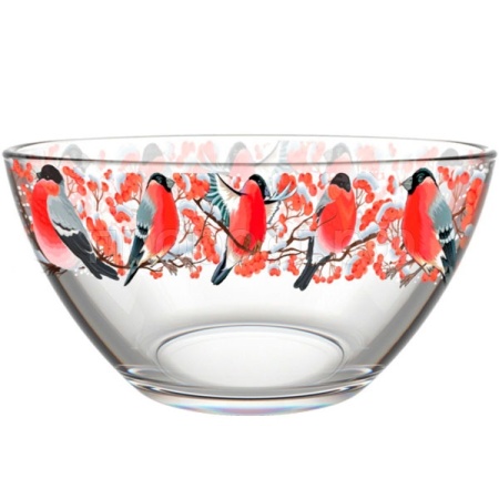 Салатник Зимние забавы средний /425/1-Д /12шт/ДК